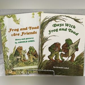 Scholastic 2 books Frog and Toad Books (1970,1979)